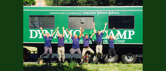 Fondazione Johnson&Johnson da benzina al Dynamo truck per il 6° anno consecutivo