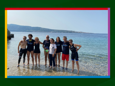 Stretto di Messina a nuoto Dynamo Camp