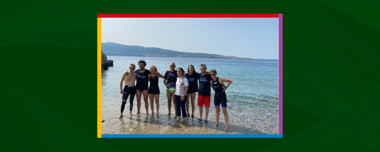Stretto di Messina a nuoto Dynamo Camp